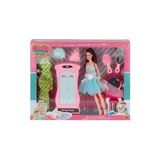 Toptan Bulurum 02453 Cindy Doll Dolaplı Makyaj Masalı Bebek -Oydaş Oyuncak