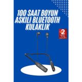 Toptan Bulurum 100 Saat Kablolu Boyun Askılı Dijital Göstergeli Bluetooth Kulaklık