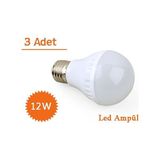 Toptan Bulurum 12W Enerji Tasarruflu LED Ampul ( 3 Adet )