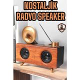 Toptan Bulurum Çalar Radyo Müzik Kutusu Nostaljik Hoparlör Speaker