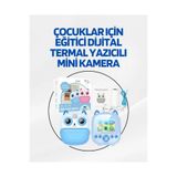 Toptan Bulurum Dijital Termal Yazıcılı Mini Kamera – HD Video & Anında Fotoğraf Çıktısı
