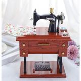 Toptan Bulurum Dikiş Makinesi Tasarımlı Müzik Kutusu