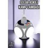 Toptan Bulurum Güneş Enerjili Solar Aydınlatma Kamp Çadır Lambası Şarjlı Ampül LED Şarjlı El Feneri Işıldak