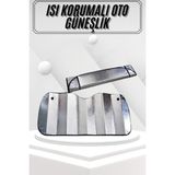 Toptan Bulurum Güneşlik Koruyucu Perde Metalize Oto Araç Araba Güneşliği Ön Cam Güneşliği