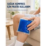 Toptan Bulurum Mavi Terl Kompres Paketi Sıcak Soğuk Kullanımlı Pratik Jel Kompres