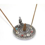 Toptan Bulurum Metal Yuvarlak Budalı Tütsülük