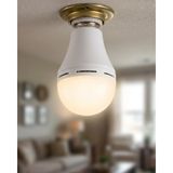 Toptan Bulurum Şarjlı LED Ampul 6500K Soğuk Beyaz E27 Duy Enerji Tasarruflu