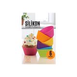 Toptan Bulurum Silikon Muffin Kalıbı - Sürekli Kullanım Muffin Kek Kalıbı 6 ADET