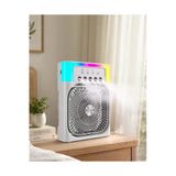 Toptan Bulurum Su Buharlı Mini Klima Fan RGB Işıklı Taşınabilir Serinletici