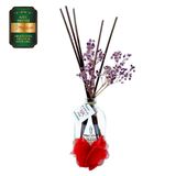 Toptan Hindistan Cevizi&Yasemin Aromalı Bambu Çubuk Oda Kokusu Parfüm, Oval Şişe, 100ml, 5 Ad