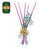 Toptan Odunsu Aromalı Bambu Çubuklu Oda Kokusu Reed Diffuser Ortam Kokusu Parfüm, Küp Şişe, 120 mL, 3 Adet