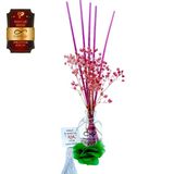 Toptan Ölümsüz "Aşk" Hasır Serisi Afrodizyak Kokulu 50 ml Oval Şişe Bambu Çubuklu Ortam Kokusu Reed Diffuser Oda Kokusu 3 Adet