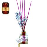 Toptan Ölümsüz "Aşk" Hasır Serisi Sakız Kokulu 60 ml küp Şişe Bambu Çubuklu Ortam Kokusu Reed Diffuser Oda Kokusu 10 Adet