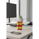 Toptan3D Sarı Kırmızı Stres Küpü - Sonsuz Küp, Katlanabilir Küp, Stres Oyuncağı