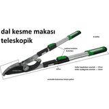 Toptancı Amca Dal Makası Uzatmalı Budama Makası Teleskopik Makas Kaliteli