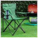 Toptancı Amca Katlanır Sandalye Tabure Kamp Sandalyesi Katlanır Plaj Sandalyesi Camping Chair Lacivert - Yeşil
