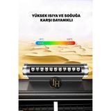 Toptanhane Alüminyum Kasa Çevirmeli Araç Içi Park Telefon Numaratör Siyah Parkmatik Tüm Araçlara Uyumlu - Karışık Çok Renkli