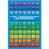 Toptiş İlk Sözlüğüm: İngilizce Karşılıklarıyla Birlikte Yüzlerce Kelime, Oyunlar ve Bulmacalar (Kapak değişebilir)