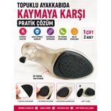 Topuklu Ayakkabı Kaydırmaz Tabanlık Kendinden Yapışkanlı Kayma Önleyici 1 Çift 2 Adet Ped