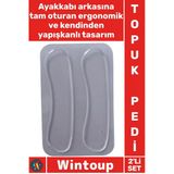 #Topukpedi Ayakkabı Arkası Jel Ortopedik Konforlu Koruyucu 2’Li Silikon Topuk Vurma Engelleyici Ped