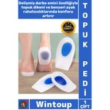 #Topukpedi Konfor Pedi Mavi Destek Bölgesi Ortopedik Yumuşak Tabanlık Darbe Emici Topuk Silikonu