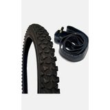 Topuz Motor 26 Jant Dış Lastik ve Iç Lastik Seti 26 x 1.95 Yüksek Performanslı Bisiklet Lastiği