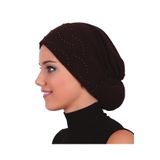 TOPUZLU KAHVE HAZIR TÜRBAN TESETTÜR BONE