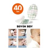 Tor Store 40'lı Su Şampuan Sabun Geçirmez Bebek Çocuk Kulak Koruyucu Bant Banyo Havuz Yüzme Duş Kulak Bandı