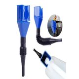 Tor Store Araba Oto Ve Motosiklet İçin Pratik Katlanabilir Plastik Motor Yağ Su Vb. Doldurma Hunisi