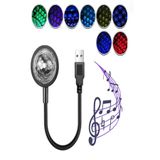 Tor Store Sese Duyarlı DJ Ambiyans Işığı Projeksiyon Lamba Oto Araç İçi Oda Tavan Duvar Atmosfer Aydınlatma