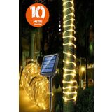 Tor Store Solar Güneş Enerjili Led Işıklı Hortum Ağaç Duvar Bahçe Balkon Çardak Dekoratif Aydınlatma (10 Mt)