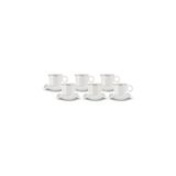 Torba 6 Kişilik Kahve Fincanı 90 Ml Beyaz