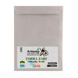Torba Zarf 33x45 Cm Kraft 90 Gr Silikonlu 250li 1 Paket Artlantis 330*450 Mm Torba Zarf Kraft 250 Li 1 Paket