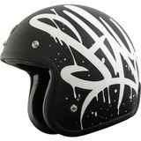 Torc T-50 Del Mar Wild One Açık Motosiklet Kaskı Mat Siyah Gri - Mat Siyah - Gri