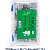 Torex Çok Amaçli Dübel-Vida Bağlantı Seti
