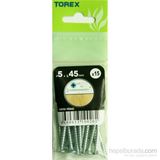 Torex DIN 7505 5x45 mm 15li Sunta Vidası