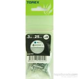 Torex DIN 7981 3.9x25 mm 28li YSB Sac Vidası