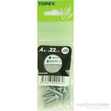 Torex DIN 7981 4.2x22 mm 25li YSB Sac Vidası