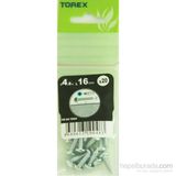 Torex DIN 7981 4.8x16 mm 20li YSB Sac Vidası
