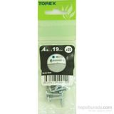 Torex DIN 7981 4.8x19 mm 20li YSB Sac Vidası