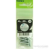 Torex DIN 7981 4.8x25 mm 20li YSB Sac Vidası