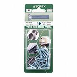 Torex DIN 965 YHB 4x20 mm Küt Uçlu Metrik Vida