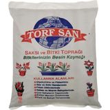 Torfsan Güzelyüzavm Torfsan 40 Litre Bahçe,saksı ve Çiçek Toprağı Torf + Perlit + Organik Gübre Karışımı