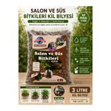 Torfsan Kil Bilyesi 3 Litre Vitaminli Kil Bilyesi 8-16MM Orkide Salon Süs Bitkileri Için Doğal Drenaj Taşı Hidroponik Saksı Altı Toprağı