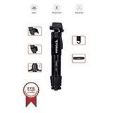 Torima 8850 Profesyonel 1.2m Su Terazili Tripod Kamera Tripod - Siyah