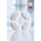 Torima Akıllı Evcil Hayvan Su Pınarı Yedek Filtresi 1 Adet (TPD01 Uyumlu)