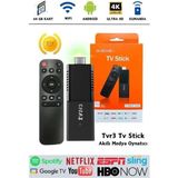 Torima Android TV Box Tv Stick Ultra HD 4K Medya Oynatıcı Smart TV WiFi Siyah