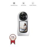Torima Bebek Kamerası Hareket Algılama Monitörlü Full Hd Smart Ip Güvenlik Kamerası CMR17 Beyaz