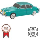 Torima Bluetooth Hoparlör Retro Araba Tasarımlı Speaker WS-596 Mavi