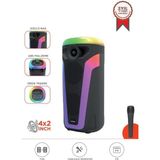Torima Bluetooth Hoparlör Rgb Işıklı Parti Speaker D69 Siyah